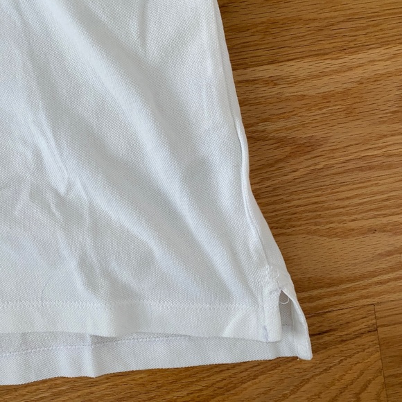GAP Men's NWOT White Pique Polo (L) - Picture 4 of 6